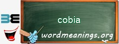 WordMeaning blackboard for cobia